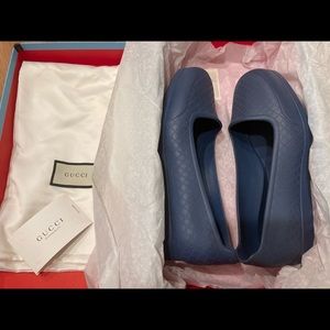 GUCCI NWB DIAMANTE OVERSHOE SLIP ON